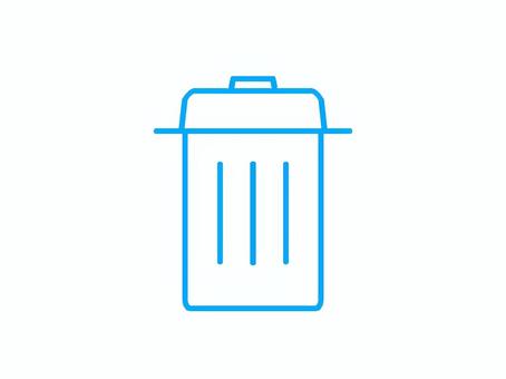 ゴミ箱のマーク ゴミ箱,パソコン,デスクトップ,マーク,アイコン,シンボル,シンプル,手描き,捨てる,空にするのイラスト素材