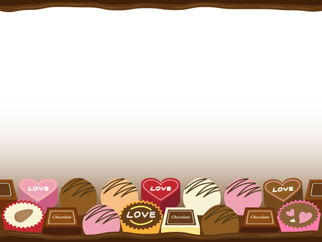 Illustration, chocolate, cacao, valentine, 