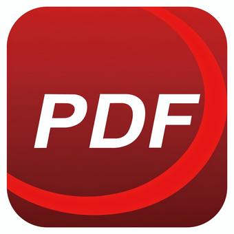 PDF　拡張子 アイコン,白背景,透過,拡張子,ファイル,pdfのイラスト素材