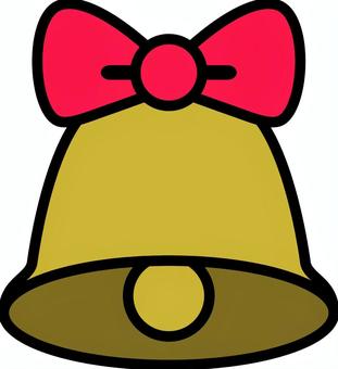 金のベルです。 金のベルです。 ベル,シンプル,クリスマス,飾り,鐘,鈴,チャイム,祝祭,パーティー,教会のイラスト素材