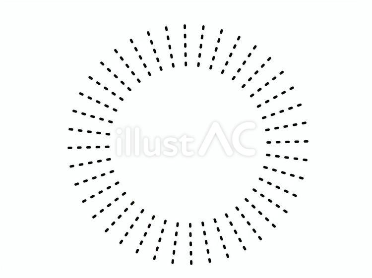 サンバースト　集中線　単体1 サンバースト,光線,太陽のイラスト素材