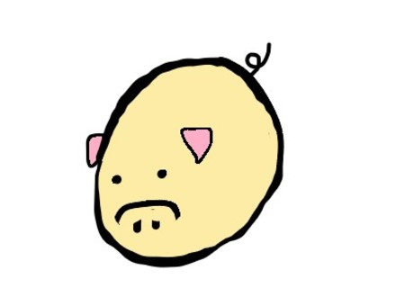 Illustration, pig, piglet, animal, 