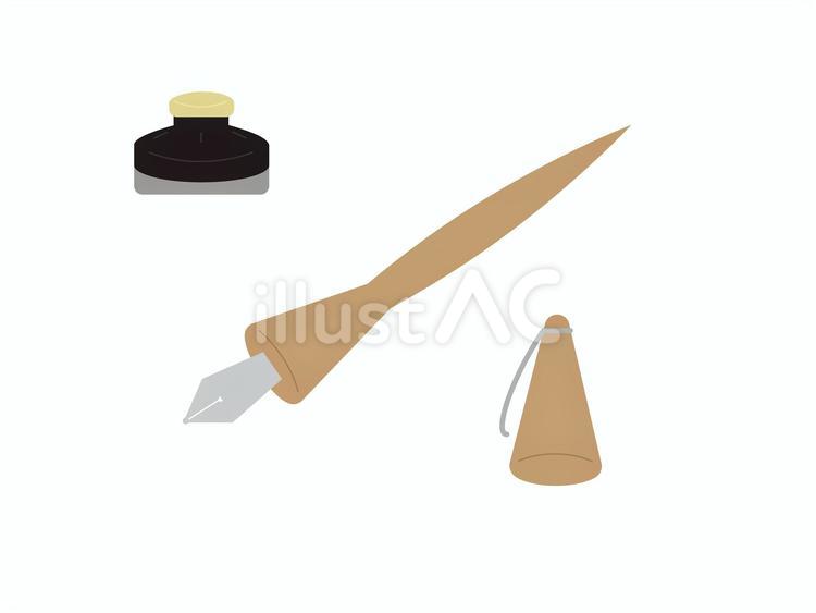 万年筆 万年筆,ペン,文具のイラスト素材