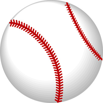 野球ボールリアル 野球,ボール,丸い,球技,スポーツ,道具,立体,リアルのイラスト素材