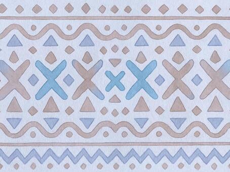 190.背景 背景,水彩,水彩テクスチャ,手描き,手書き風,北欧,北欧柄,北欧風デザイン,パターン,幾何学模様のイラスト素材