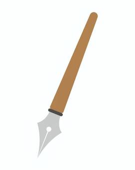 gペンアイコン gペン,アイコン,漫画,文具,描く,ペン,筆記,シンプル,単体,イラストのイラスト素材