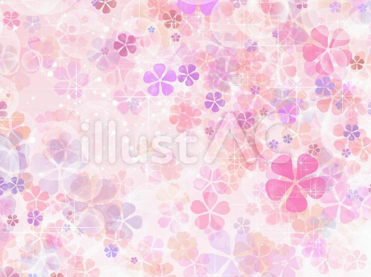 無料背景素材　桜 桜,水彩,壁紙のイラスト素材