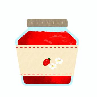 Illustration, strawberry, jam, strawberry, JPG and PNG