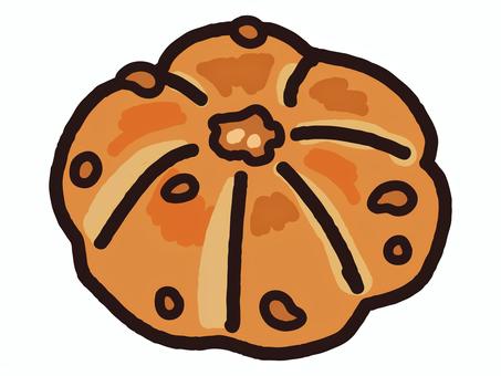 焼きたてくるみパン 焼きたてくるみパン くるみパン,胡桃,ナッツ,木の実,パン,ベーカリー,美味しい,グルメ,惣菜パン,おやつのイラスト素材