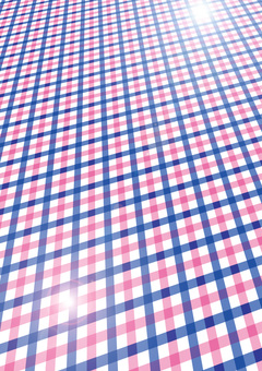 チェック遠近 チェック,線,2色,青,重なる,シンプル,背景,a4,明るい,遠近のイラスト素材