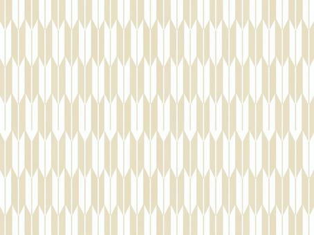 矢羽根柄の和風パターン（ベージュ） 和柄,和風,矢羽根,矢絣,パターン,シームレス,連続模様,背景,背景素材,ベージュのイラスト素材