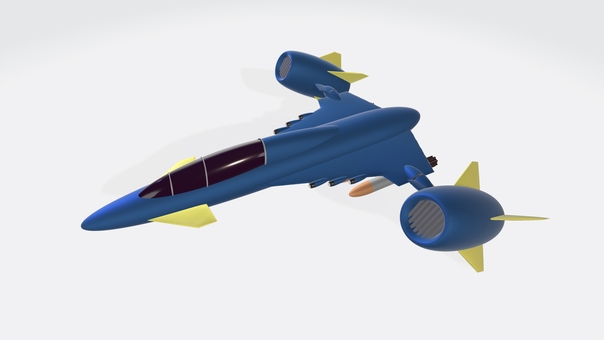 可動式ツインジェット戦闘機② 戦闘機,かっこいい,sf,ジェット,ブースター,エンジン,コックピット,ミサイル,ロケット,垂直離着陸のイラスト素材