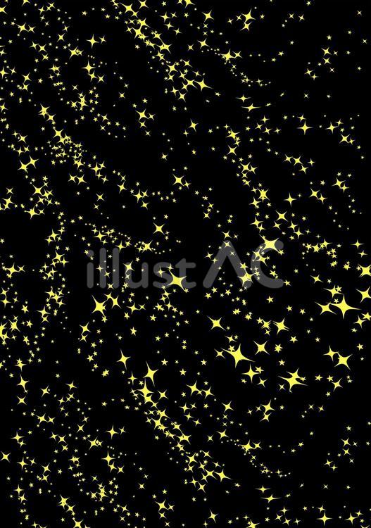 星　 星,沢山,散らばるのイラスト素材