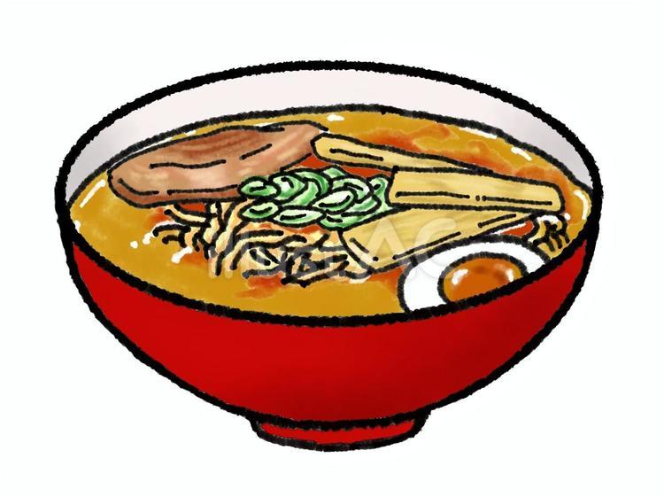 ラーメン　手描き ラーメン,麺類,中華そばのイラスト素材