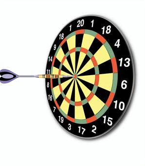 Darts, game, vector, JPG, PNG and AI