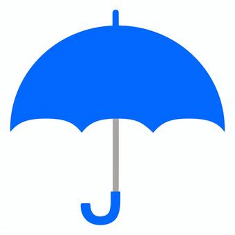 Blue umbrella icon, , JPG and PNG