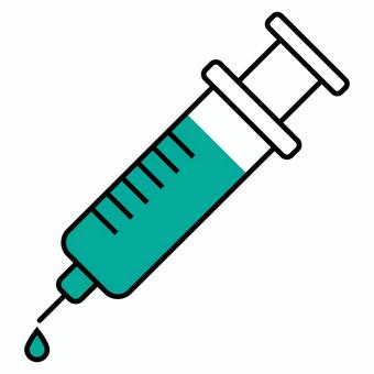 注射器のアイコン 緑 注射器,医療,予防接種,採血,アイコン,献血,ワクチン,病院,治療,医学のイラスト素材