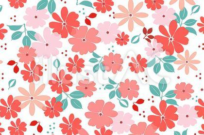 赤の花