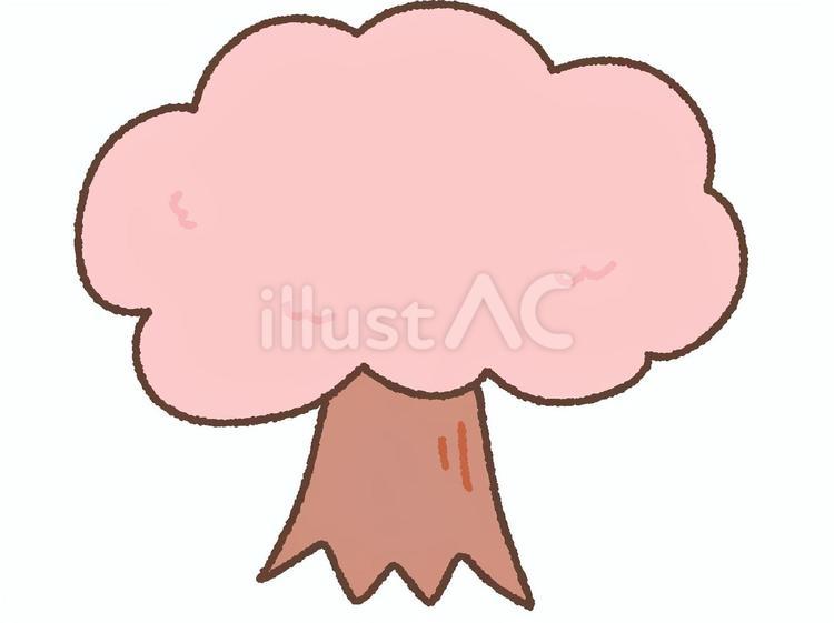 桜の木 桜,木,植物のイラスト素材