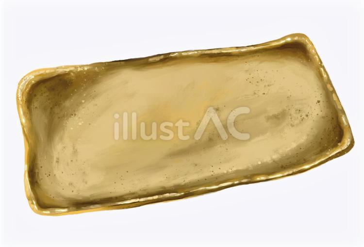 長方形の和風皿1 皿,食器,器のイラスト素材