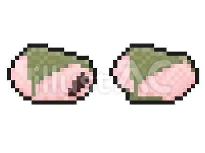 桜もち ドット絵