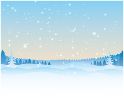 冬の雪国背景 冬の雪国背景 クリスマス,冬,雪,林,冬季,森林,植物,12月,クリスマスイブ,森のイラスト素材