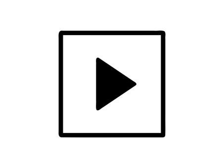 四角い動画再生ボタン 四角い動画再生ボタン 再生,再生ボタン,ボタン,動画,デザイン,配信,操作,オーディオ,ストリーミング,視聴のイラスト素材