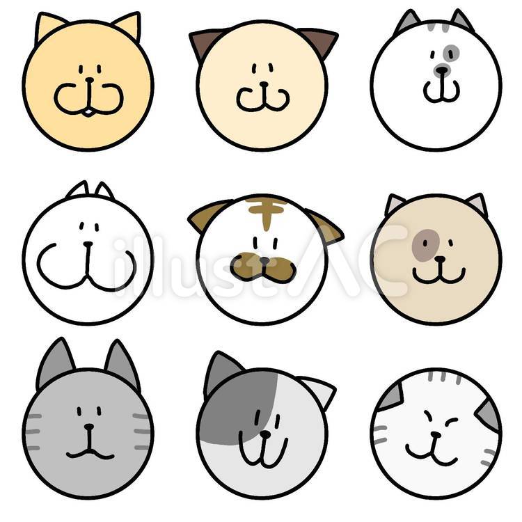 猫 猫,かわいい,動物のイラスト素材