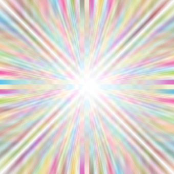 乱射カラフル 放射,広がる,光,乱射,カラフル,混ざる,ぼかし,背景のイラスト素材