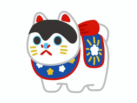 犬張子 犬張子,年賀状,張り子,犬,干支,民芸品,縁起物,迎春,魔避け,願のイラスト素材