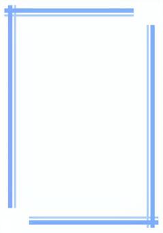 Simple light blue line frame, JPG, PNG and AI Simple light blue line frame, frame, line, simple, JPG, PNG and AI