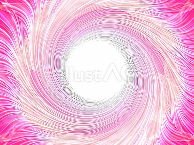 ピンクの渦巻模様の効果線の壁紙素材画像 背景,壁紙,渦巻模様のイラスト素材