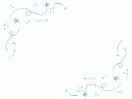Spinning shooting star frame blue, JPG and PNG Spinning shooting star frame blue, spinning, shooting star, frame, JPG and PNG