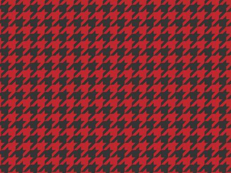 千鳥格子2 千鳥格子,千鳥,千鳥柄,和柄,伝統文様,赤,グレー,格子柄,文様,背景のイラスト素材