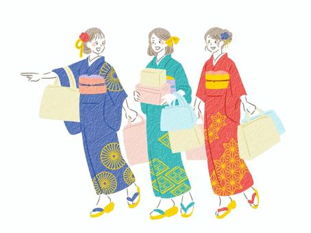 お正月バーゲン(和紙風)