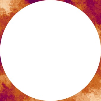 マーブル円形フレームオレンジ赤背景 マーブル,フレーム,枠,テンプレート,背景,抽象,円,丸,オレンジ,赤のイラスト素材