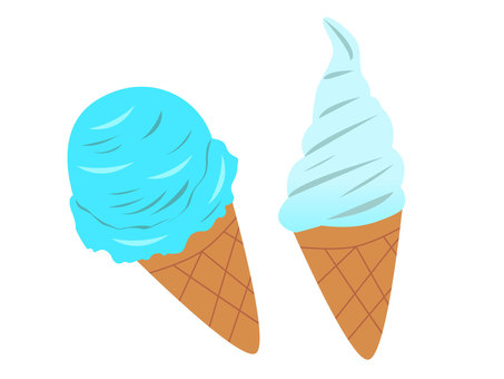 Illustration, ice cream, ice, dessert, 