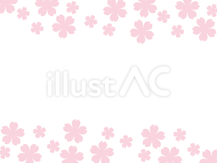 桜 カワイイ,和柄,和風のイラスト素材