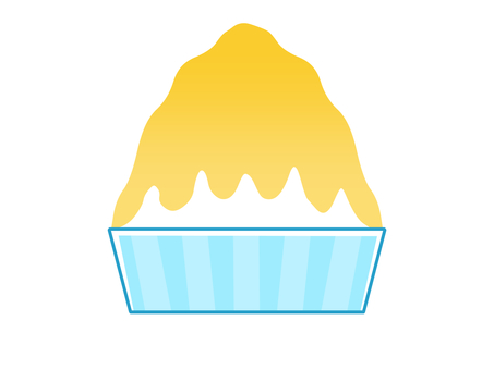 shaved ice lemon, , JPG and PNG