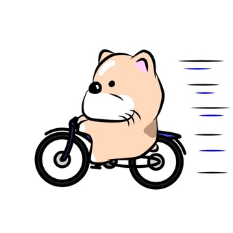 Bicycle dog, , JPG