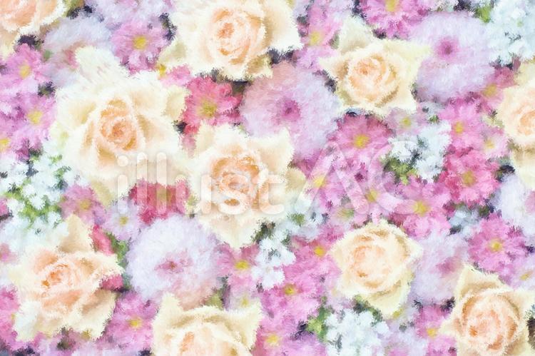 Free Vectors | Rough touch rose flower background