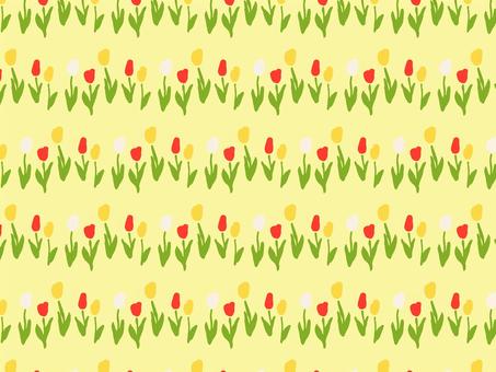 Illustration, tulip, pattern, floral pattern, 