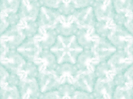 ぼんやりスター背景　パステルグリーン