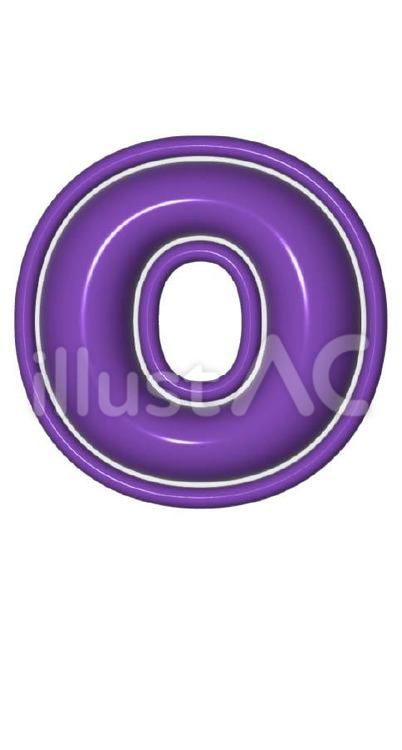 o アルファベット,文字,oのイラスト素材