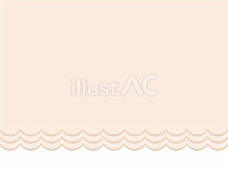 ベージュの垂れ幕のイラスト 垂れ幕,幕,ベージュのイラスト素材