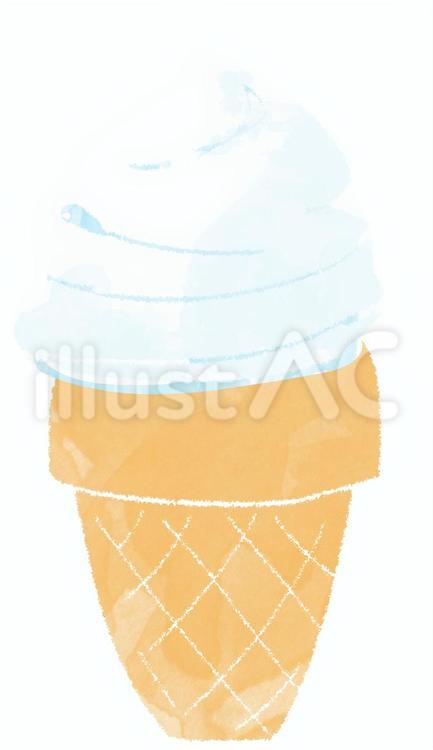 ソフトクリーム ソフトクリーム,アイスクリーム,デザートのイラスト素材