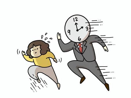 Illustration, deadline, the term, time limit, 