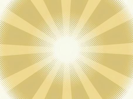 カラーハーフトーン・サンバースト背景01 サンバースト,カラーハーフトーン,ドット,水玉,背景,広告,チラシ,バナー,ハガキ,メッセージカードのイラスト素材