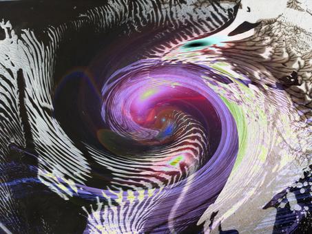 big black and purple swirl, , JPG