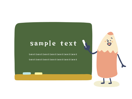 PEN（黒板フレーム） 文房具,ペン,勉強,黒板,教室,教える,タイトル,枠,見出し,鉛筆のイラスト素材